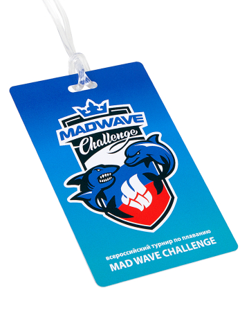 Бейдж MAD WAVE CHALLENGE