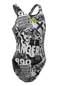 Юниорский купальник спортивный антихлор Lada junior PBT F2