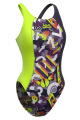 Купальники спортивные принтованные (женщины) Salut  PBT B6