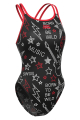 Купальники спортивные принтованные (женщины) Crossback HiClo N7