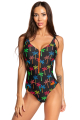 Купальники спортивные принтованные (женщины) Siena Anti-chlor K9
