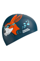 Шапочки силиконовые (юниоры) Dog with goggles