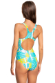 Купальники спортивные принтованные (женщины) Wave Anti-Chlor K1