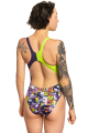 Купальники спортивные принтованные (женщины) Salut  PBT B6