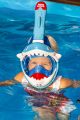 Наборы для подводного плавания Full face shark junior