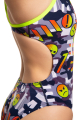 Купальники спортивные принтованные (женщины) Crossback PBT B6