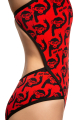 Купальники спортивные принтованные (женщины) Daria PBT B0
