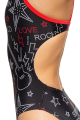 Купальники спортивные принтованные (женщины) Crossback HiClo N7